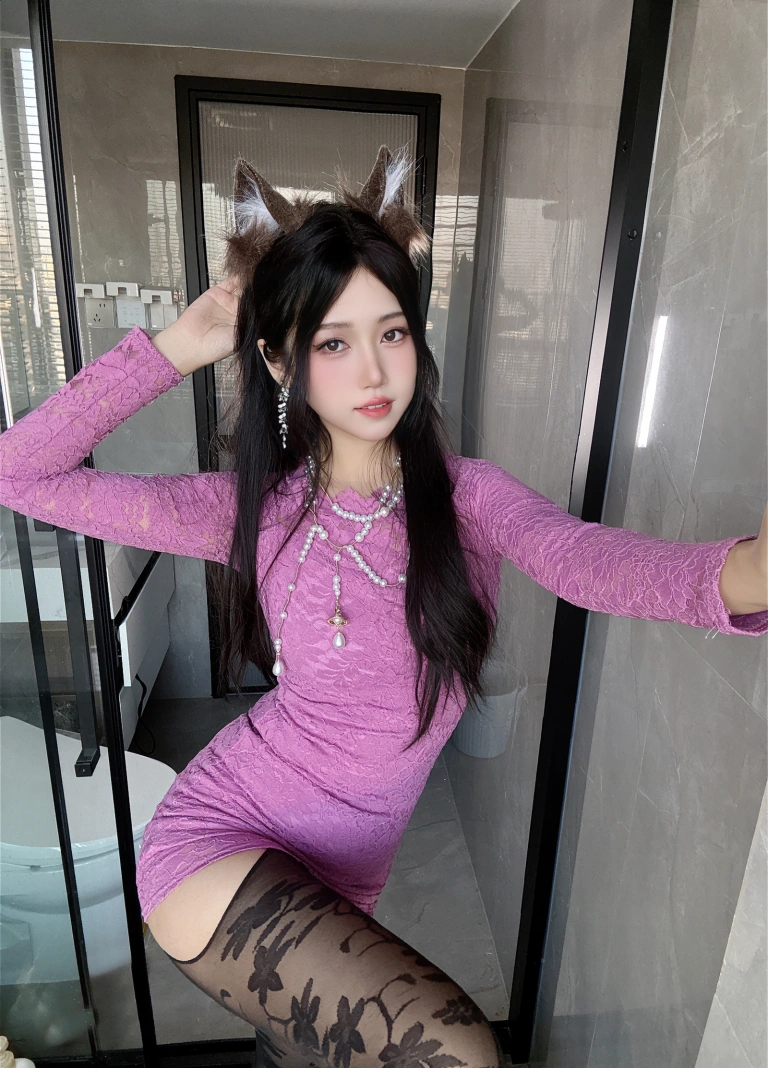 不呆猫《新浴室人妻》主题写真：31张全套美图