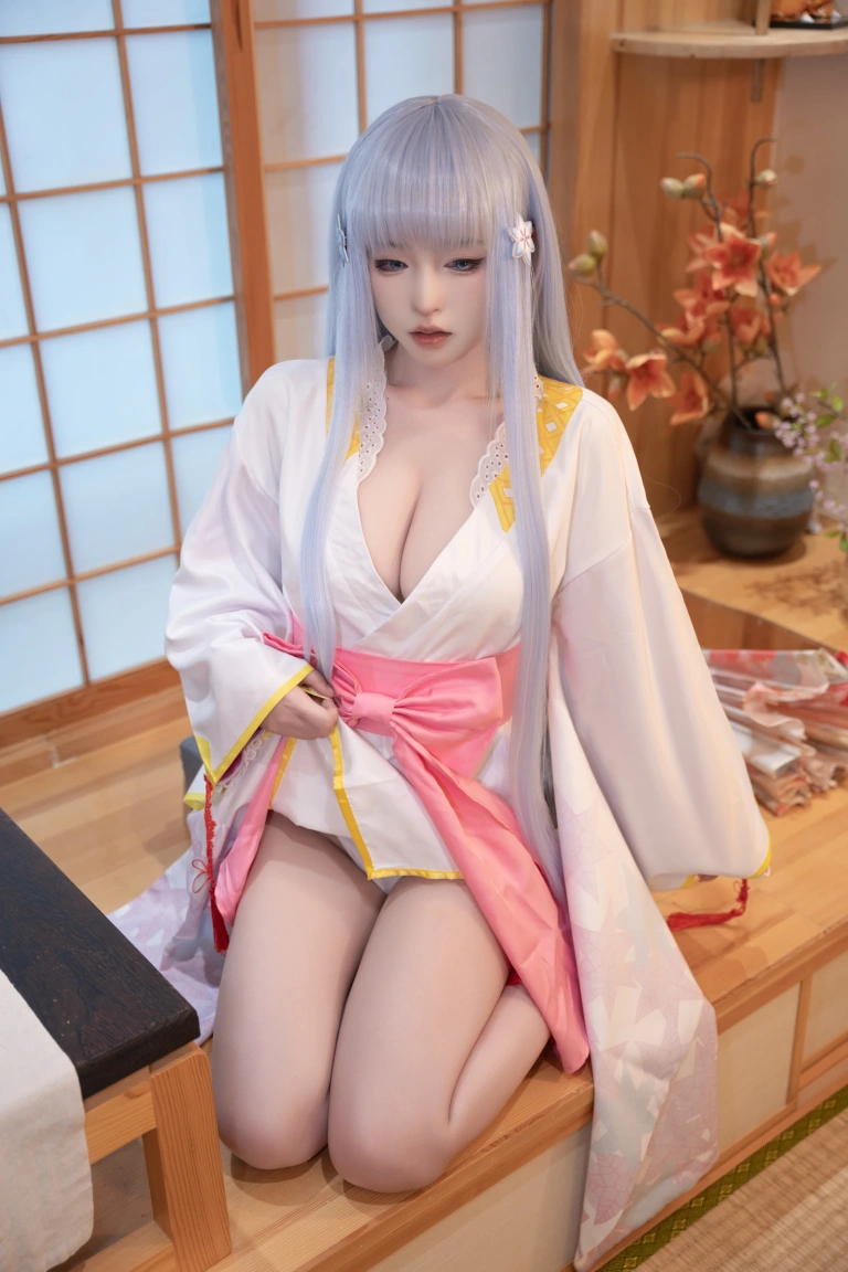 清水由乃《美少女万华镜 雪女原服》主题写真：58张全套美图