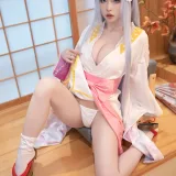 清水由乃《美少女万华镜 雪女原服》主题写真：58张全套美图