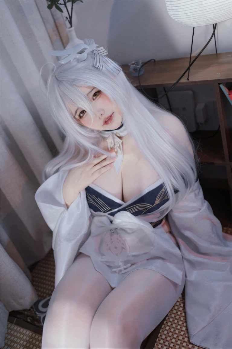 阿半今天很开心《碧蓝航线 白凤和服》主题写真：60张全套美图，含1个视频