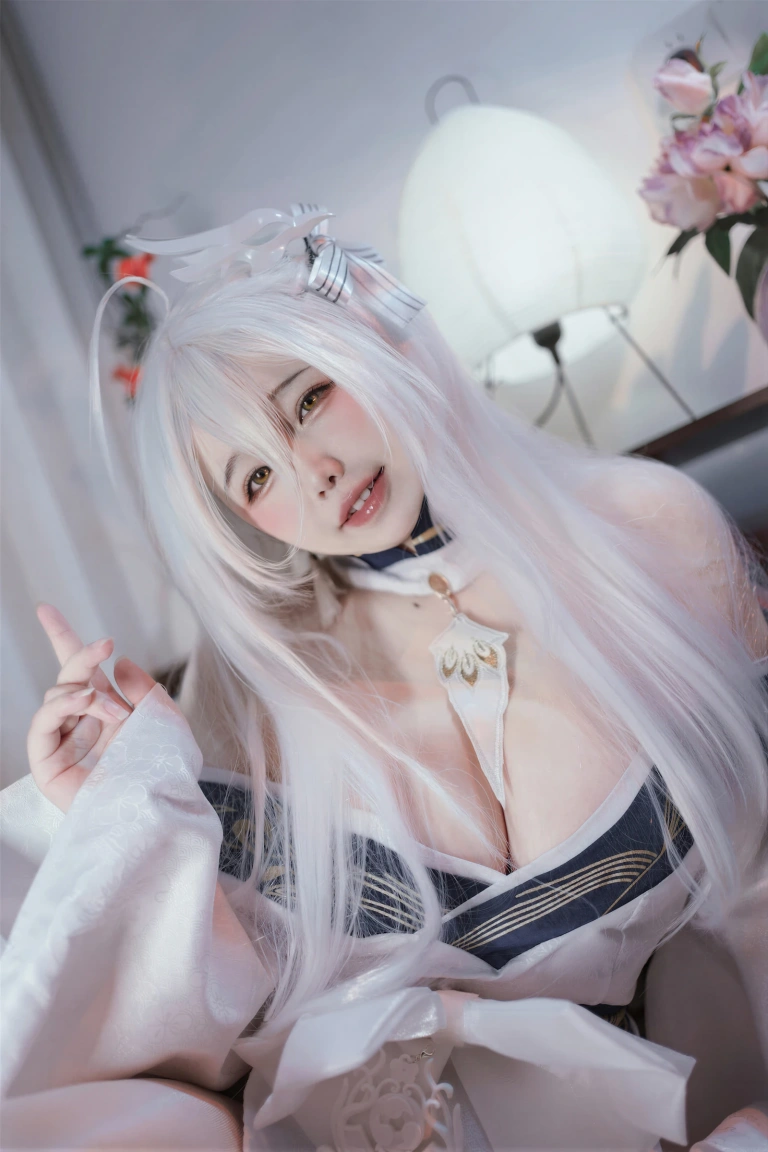 阿半今天很开心《碧蓝航线 白凤和服》主题写真：60张全套美图，含1个视频