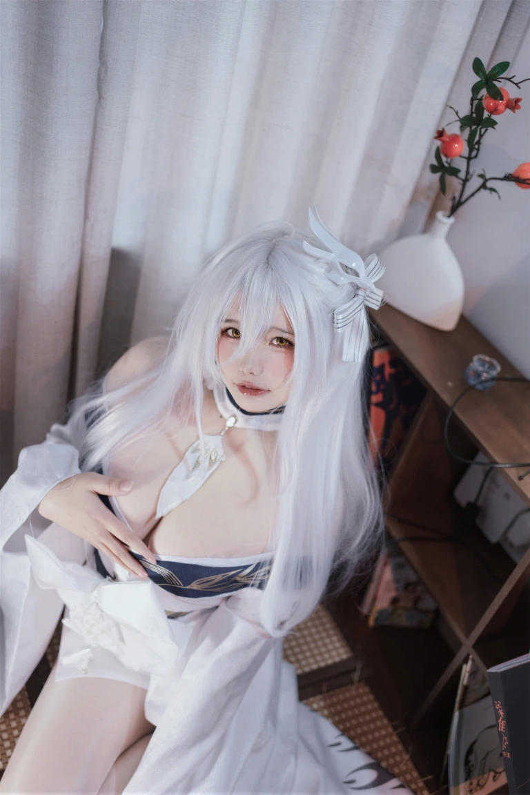 阿半今天很开心《碧蓝航线 白凤和服》主题写真：60张全套美图，含1个视频