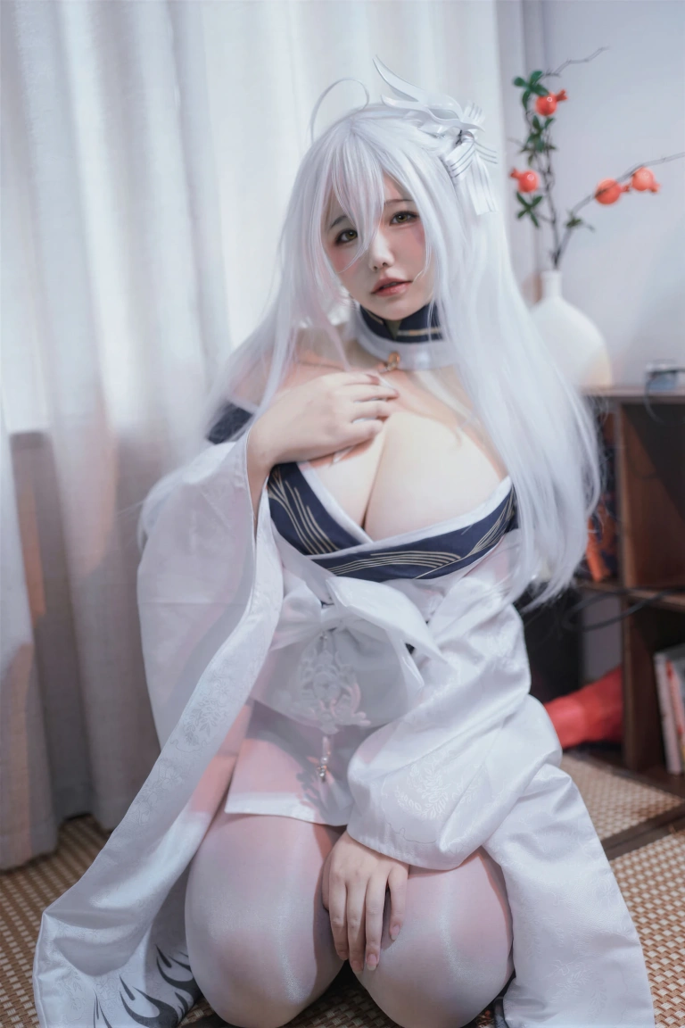 阿半今天很开心《碧蓝航线 白凤和服》主题写真：60张全套美图，含1个视频