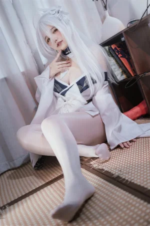 阿半今天很开心《碧蓝航线 白凤和服》主题写真：60张全套美图，含1个视频