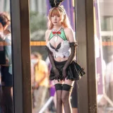香草喵露露《碧蓝航线 莫妮卡》主题写真：18张全套美图