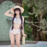 花铃《碧蓝档案 美游泳装》主题写真：41张全套美图