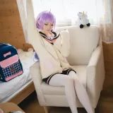 焖焖碳《独角兽JK制服》主题写真：21张全套美图