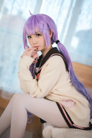 焖焖碳《独角兽JK制服》主题写真：21张全套美图