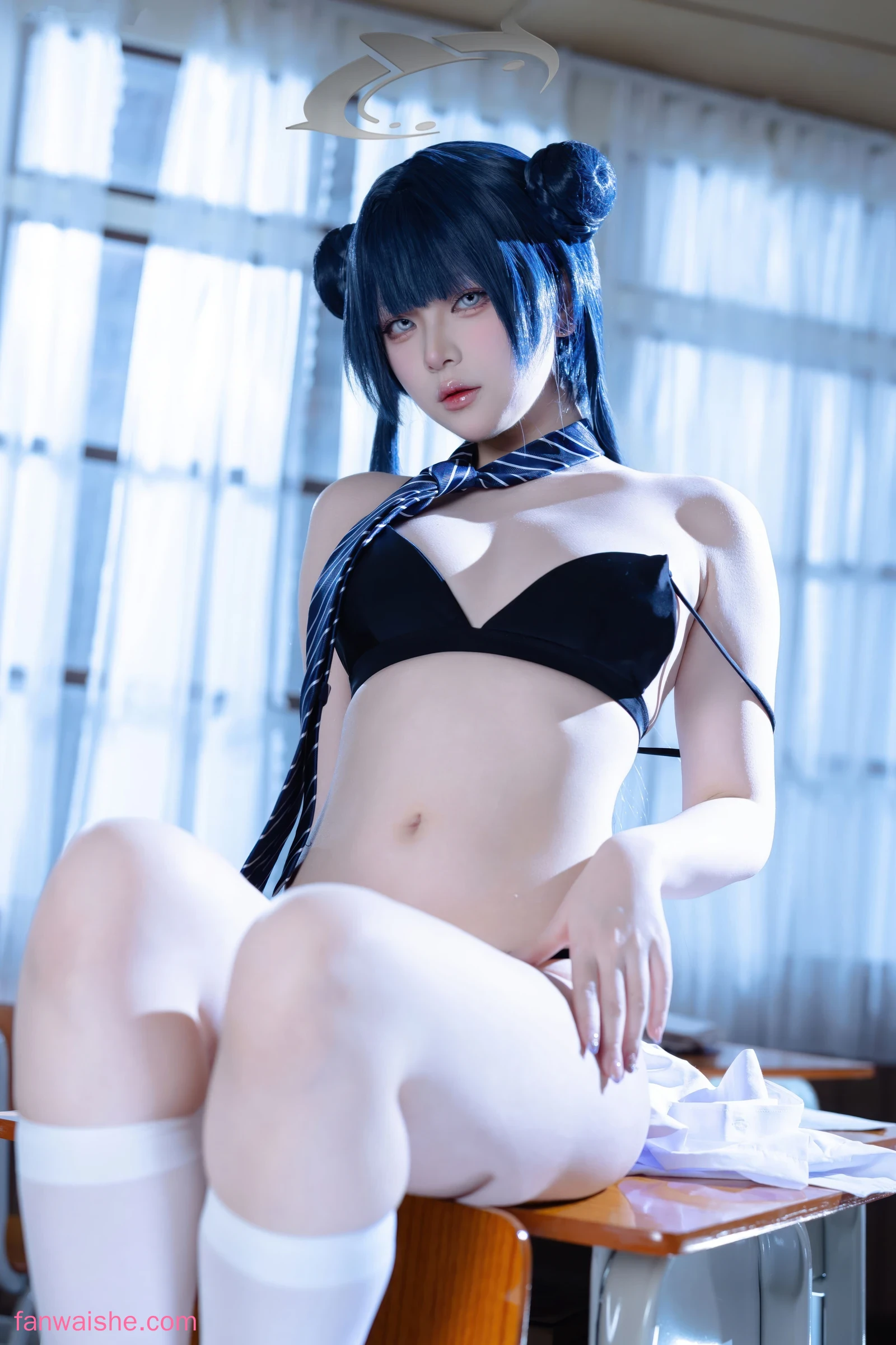 屿鱼 屿鱼 NO.052 - 蔚蓝档案 妃咲JK