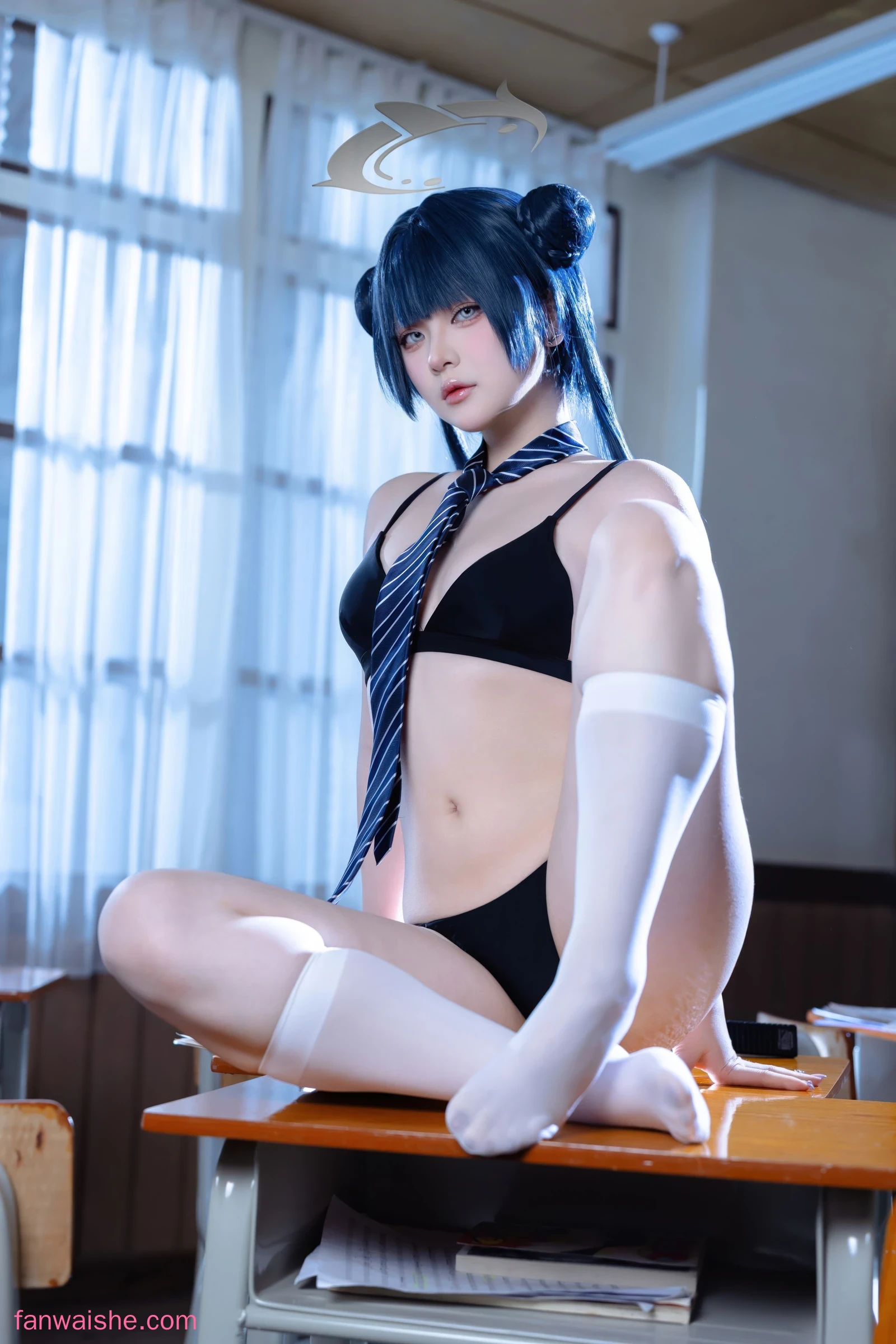 屿鱼 屿鱼 NO.052 - 蔚蓝档案 妃咲JK
