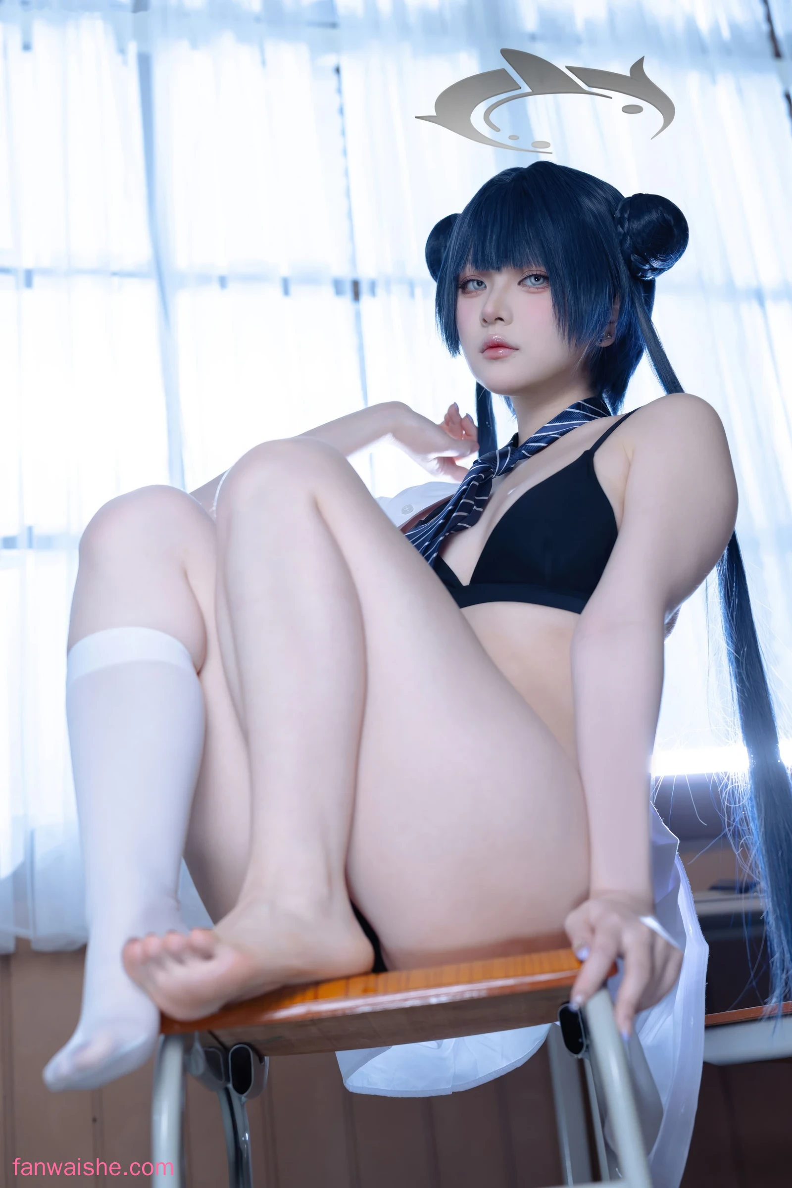 屿鱼 屿鱼 NO.052 - 蔚蓝档案 妃咲JK