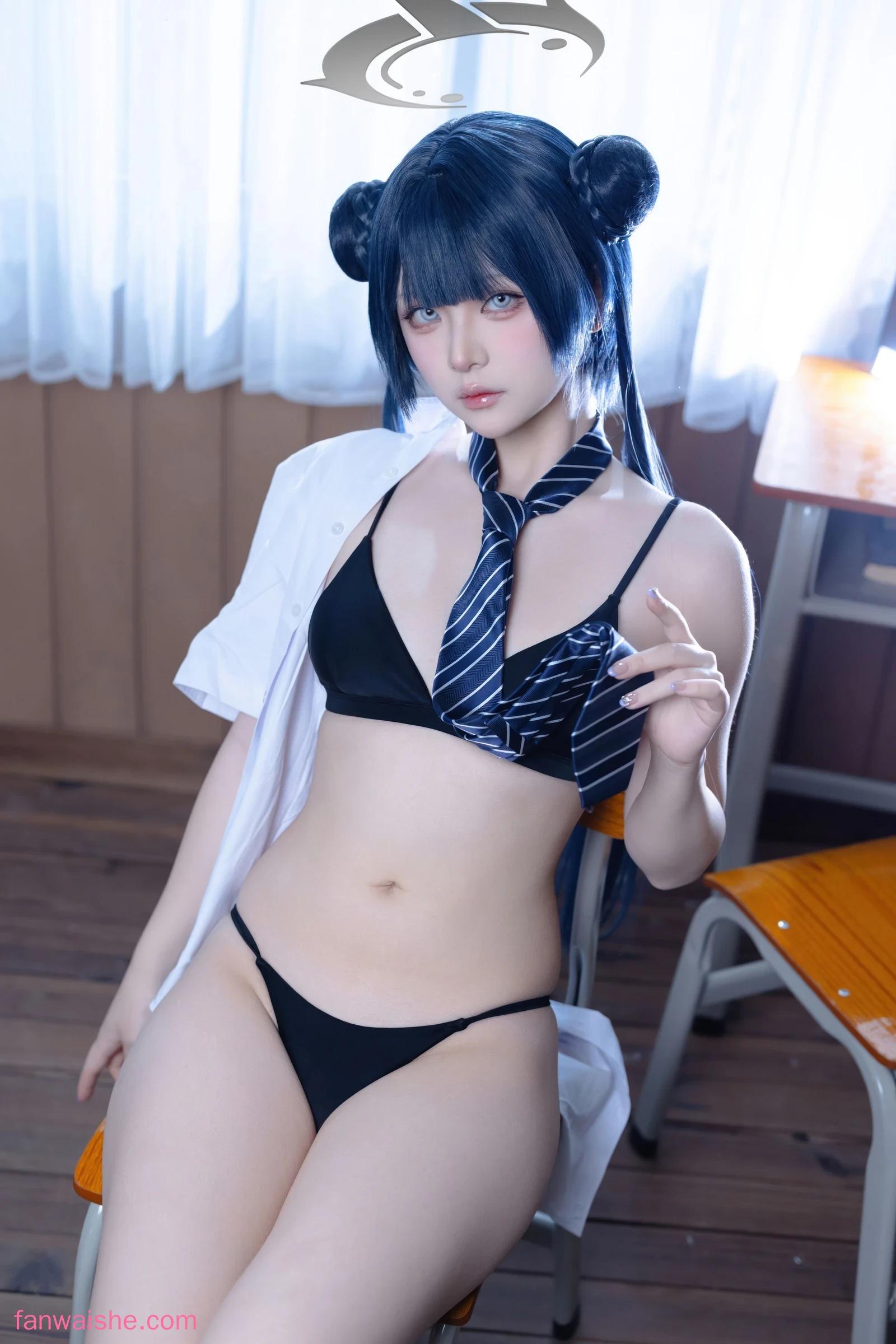 屿鱼 屿鱼 NO.052 - 蔚蓝档案 妃咲JK