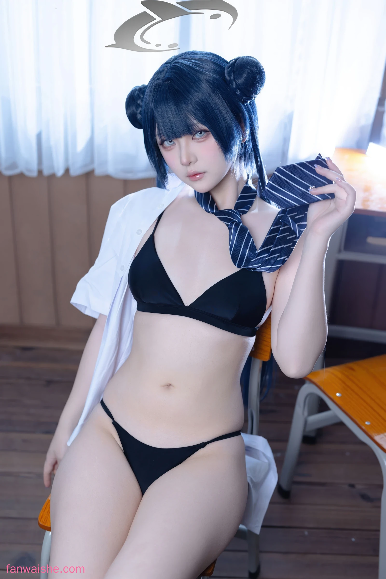 屿鱼 屿鱼 NO.052 - 蔚蓝档案 妃咲JK