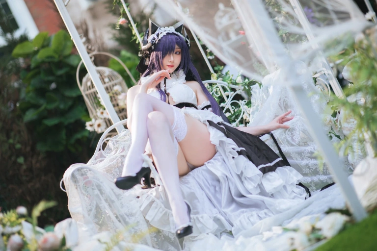 瓜希酱《奥古斯特女仆》主题写真：24张全套美图