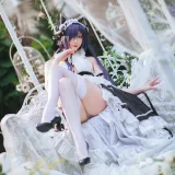 瓜希酱《奥古斯特女仆》主题写真：24张全套美图