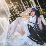 瓜希酱《奥古斯特女仆》主题写真：24张全套美图