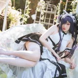 瓜希酱《奥古斯特女仆》主题写真：24张全套美图