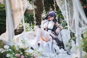 瓜希酱《奥古斯特女仆》主题写真：24张全套美图