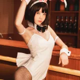 桜桃喵《加藤惠 兔女郎》主题写真：29张全套美图