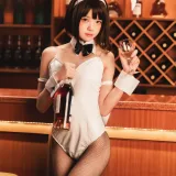 桜桃喵《加藤惠 兔女郎》主题写真：29张全套美图