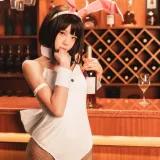 桜桃喵《加藤惠 兔女郎》主题写真：29张全套美图