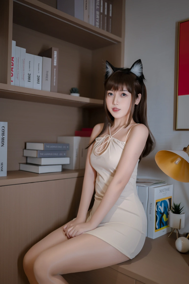 不呆猫《家教猫老师》主题写真：42张全套美图