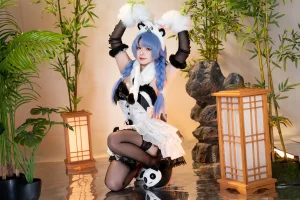 虎森森《永劫无间 沈妙》主题写真：55张全套美图