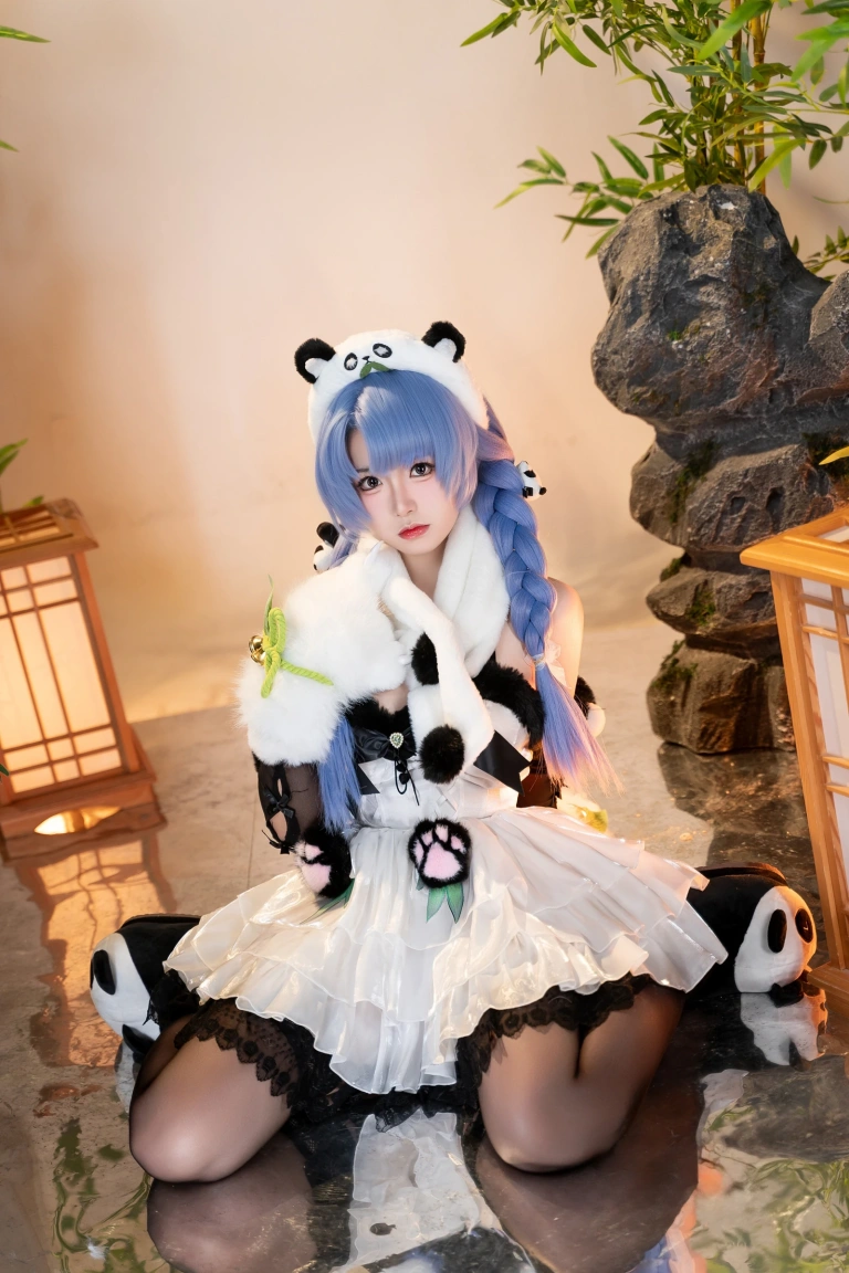 虎森森《永劫无间 沈妙》主题写真：55张全套美图