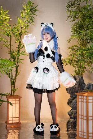 虎森森《永劫无间 沈妙》主题写真：55张全套美图