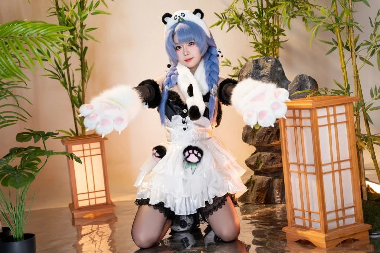 虎森森《永劫无间 沈妙》主题写真：55张全套美图