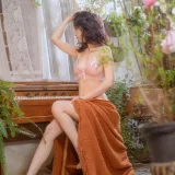 桃良阿宅《小院》主题写真：55张全套美图