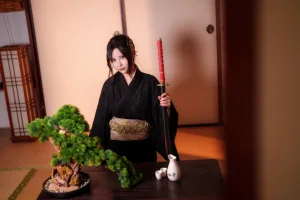 抱走莫子《未亡人太太》主题写真：65张全套美图，含13个视频