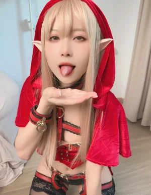 布丁大法《小红帽精灵》主题写真：138张全套美图