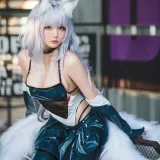 瓜希酱《信浓 轰鸣的银轮》主题写真：16张全套美图