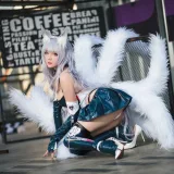瓜希酱《信浓 轰鸣的银轮》主题写真：16张全套美图