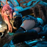 星之迟迟《阴阳师 玉藻前》主题写真：21张全套美图
