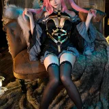 星之迟迟《阴阳师 玉藻前》主题写真：21张全套美图