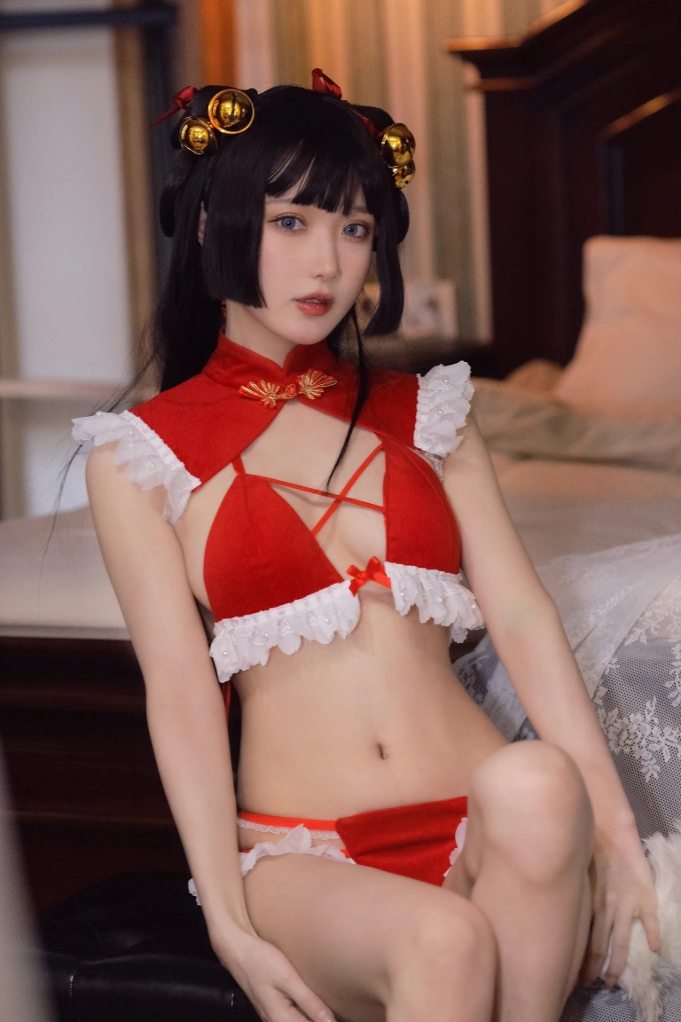 阿包也是兔娘《中华娘》主题写真：22张全套美图