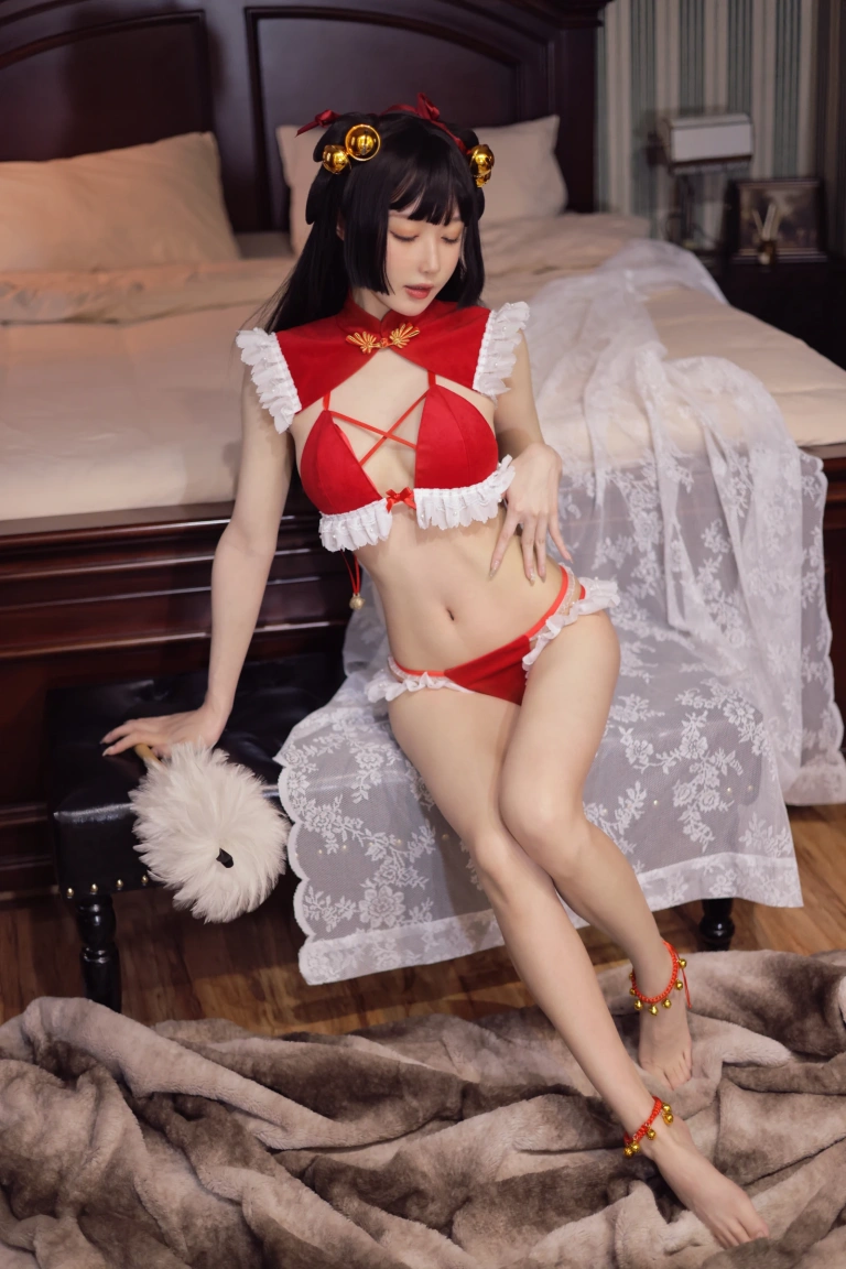 阿包也是兔娘《中华娘》主题写真：22张全套美图