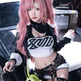 清水由乃《绝区零 妮可》主题写真：26张全套美图
