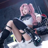 清水由乃《绝区零 妮可》主题写真：26张全套美图