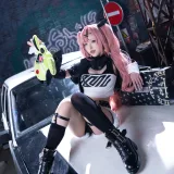 清水由乃《绝区零 妮可》主题写真：26张全套美图