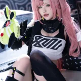 清水由乃《绝区零 妮可》主题写真：26张全套美图