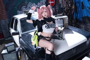清水由乃《绝区零 妮可》主题写真：26张全套美图