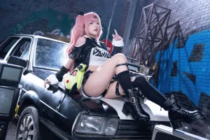 清水由乃《绝区零 妮可》主题写真：26张全套美图