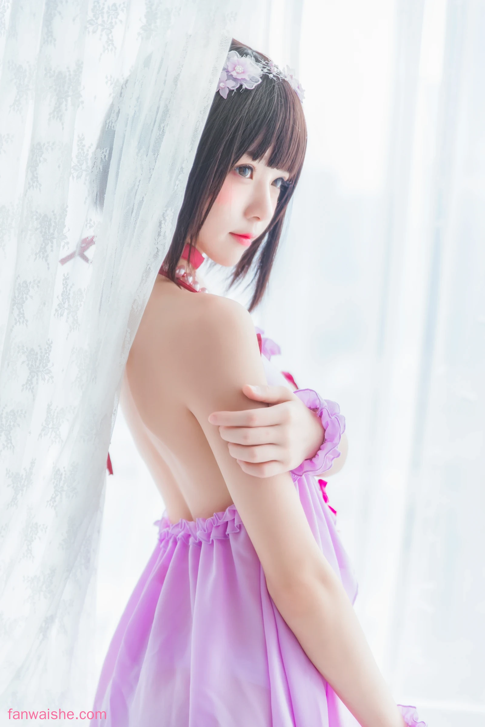 桜桃喵 桜桃喵 NO.054 - 加藤惠 小睡裙