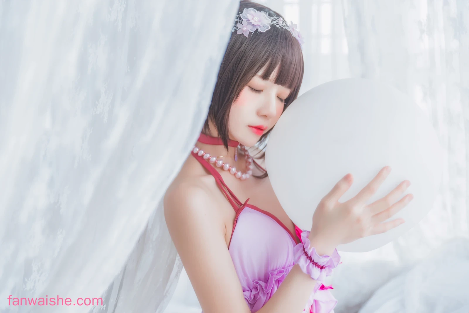 桜桃喵 桜桃喵 NO.054 - 加藤惠 小睡裙
