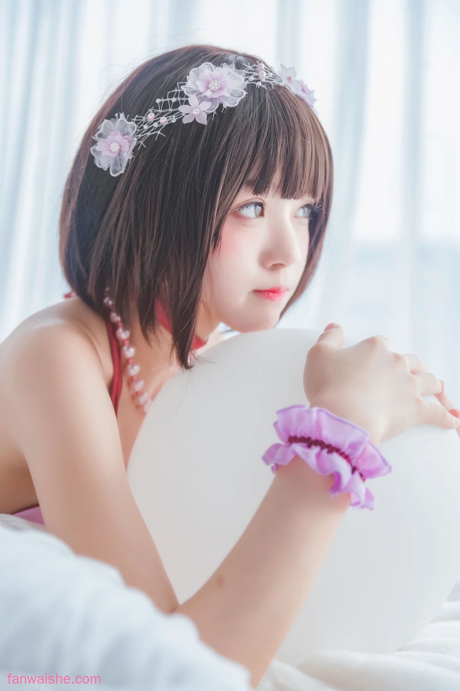 桜桃喵 桜桃喵 NO.054 - 加藤惠 小睡裙