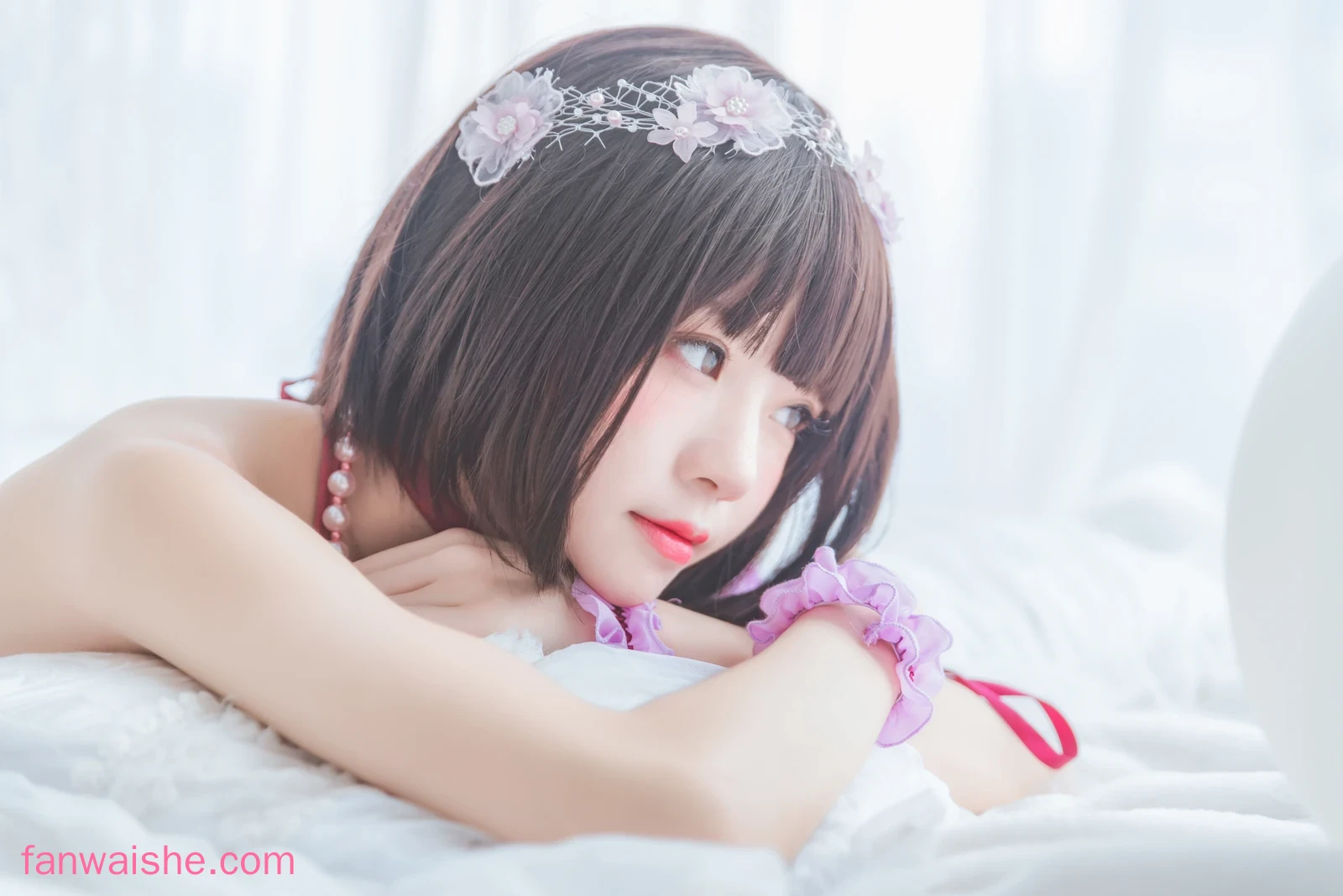 桜桃喵 桜桃喵 NO.054 - 加藤惠 小睡裙