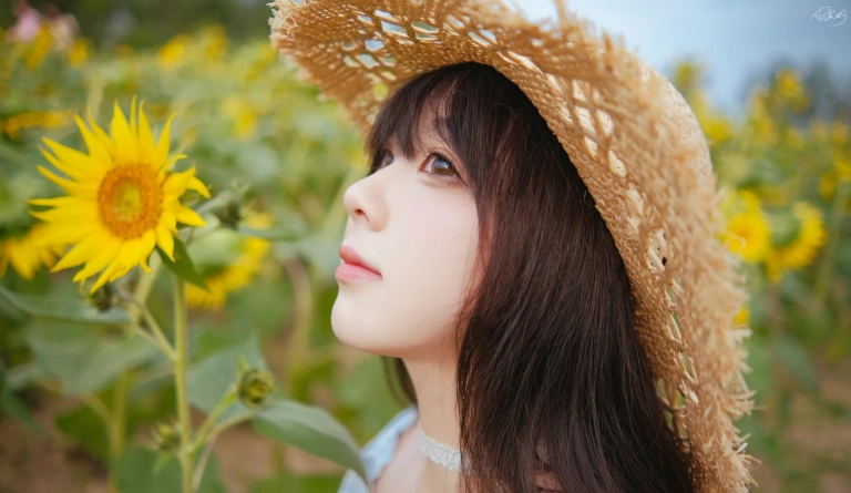 皮皮奶《彼女向日葵》主题写真：35张全套美图